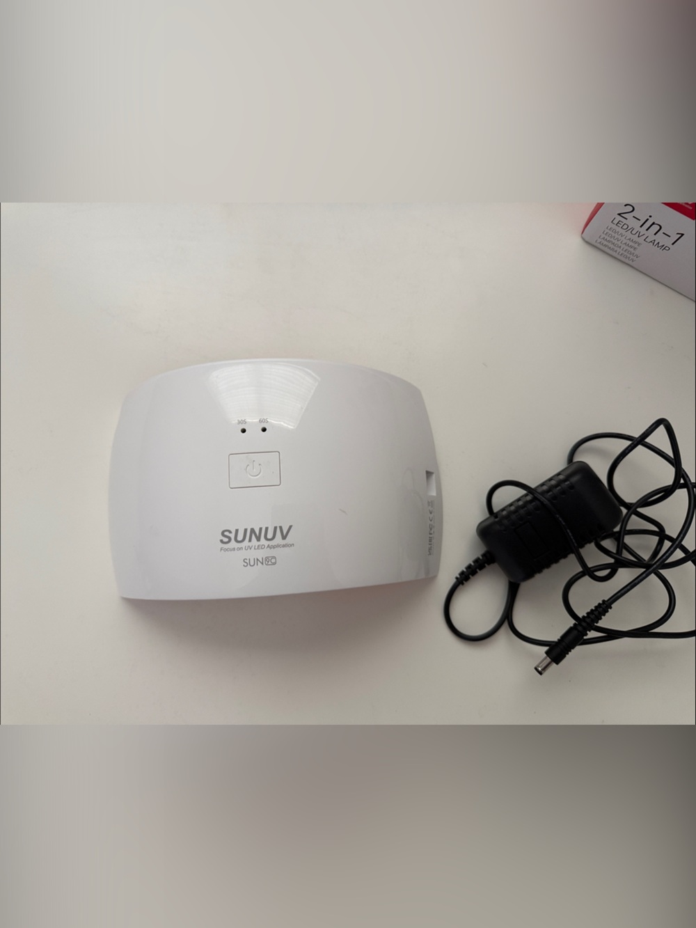 White LED Nail Lamp for Fast Curing